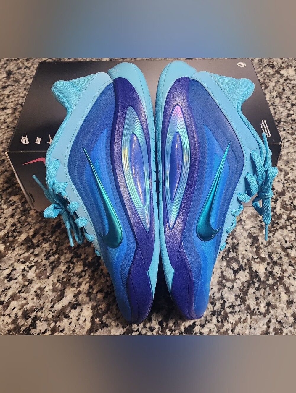 Nike A One Aja Wilson Blue Fury Womens Size 7